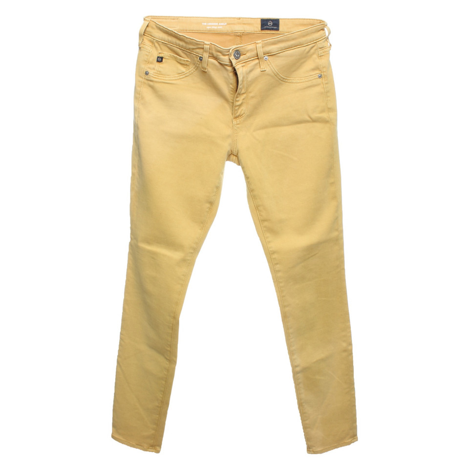 Adriano Goldschmied Trousers in Yellow