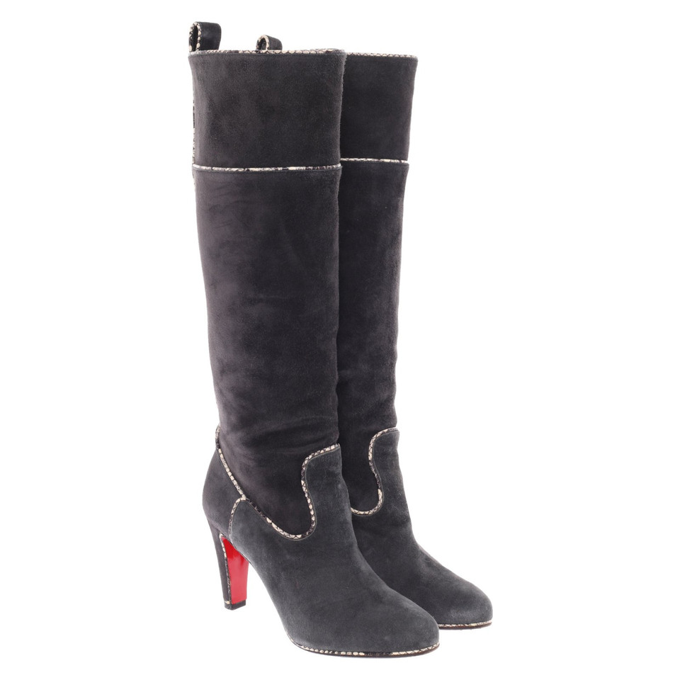 Christian Louboutin Bottes en Cuir