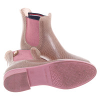 Tommy Hilfiger Rubber boots in beige / pink