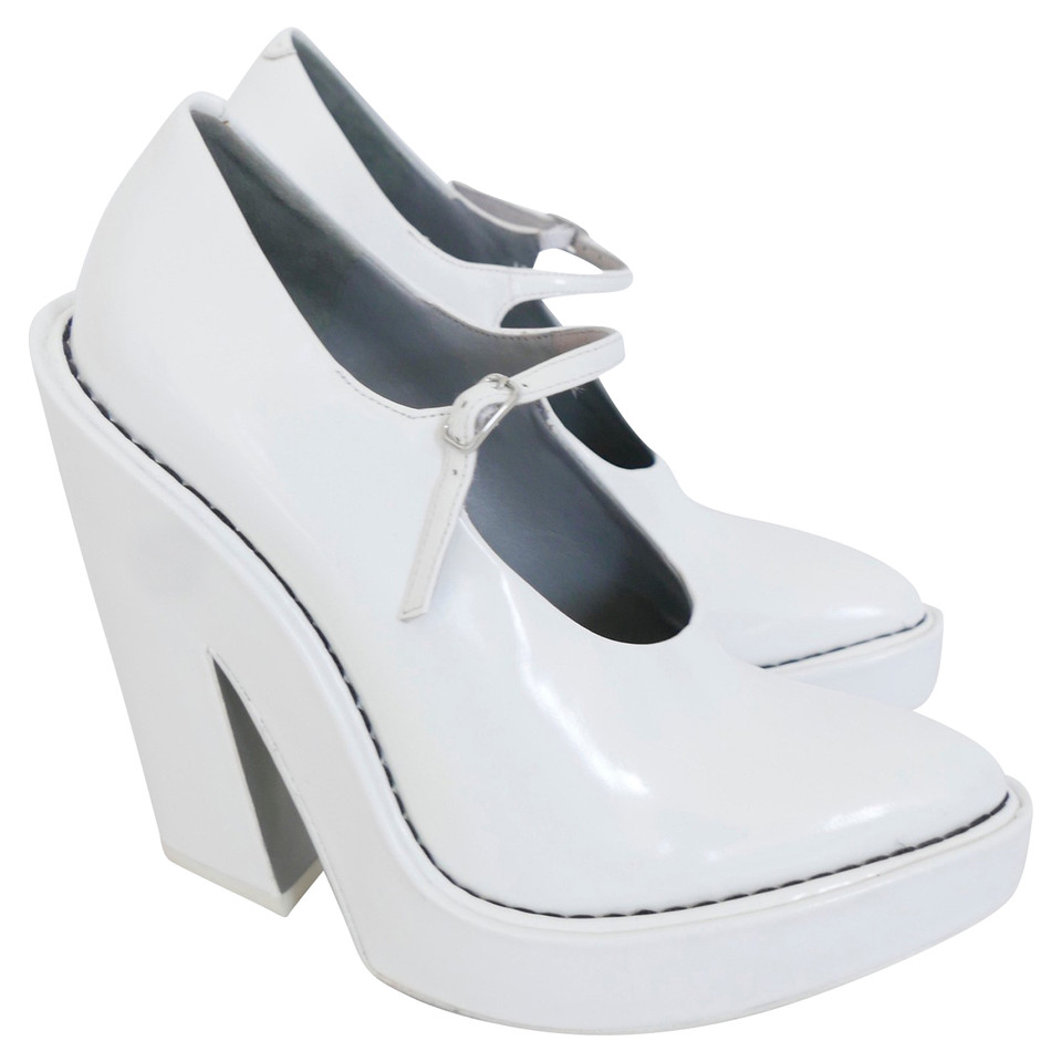 Alexander Wang Pumps/Peeptoes Leather in White