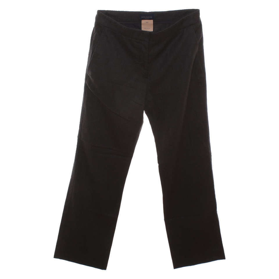 Piazza Sempione Trousers Wool in Grey
