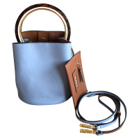 Marni Handbag Leather in Turquoise