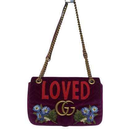 Gucci Marmont Bag in Violett