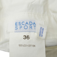 Escada Sportieve Overall in wit