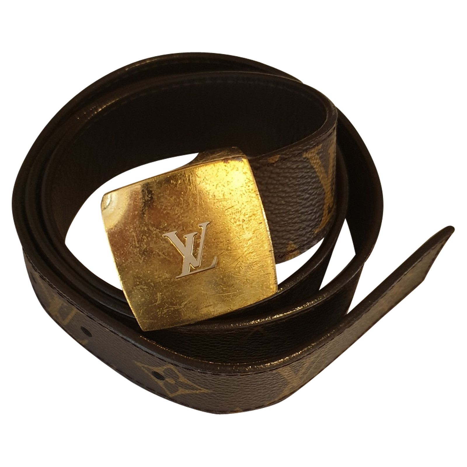 Louis Vuitton Belt in Brown - Second Hand Louis Belt in Brown buy for 270€ (4431237)