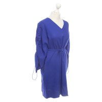 Maison Martin Margiela Robe en Viscose en Bleu