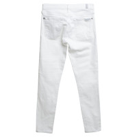 7 For All Mankind Jeans « Skinny » en blanc