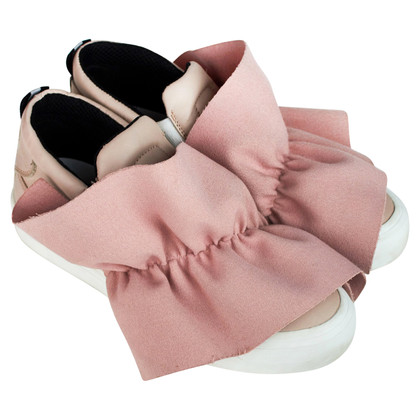 Msgm Slippers/Ballerinas Leather in Nude
