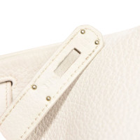 Hermès Birkin Bag 30 in Pelle in Bianco