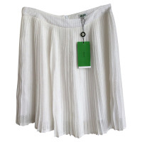 Kenzo Pleated skirt in white