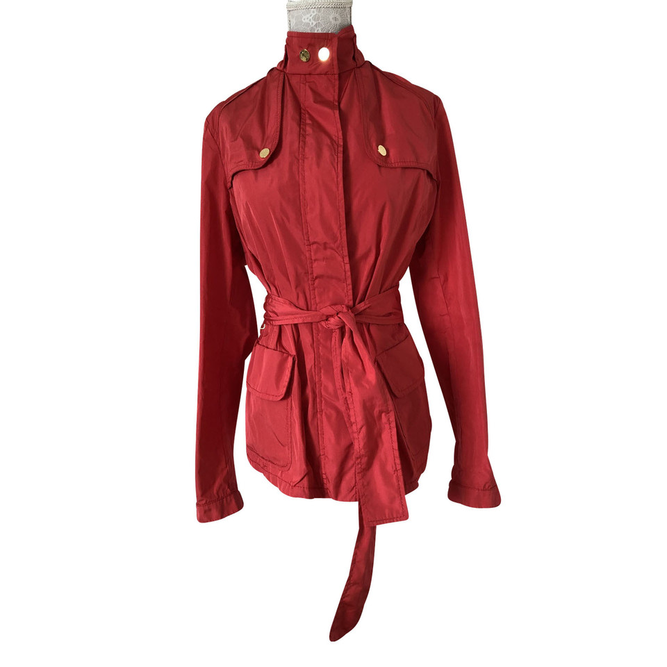 Moncler Jacket/Coat in Red