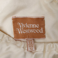 Vivienne Westwood Kleid aus Seide in Creme