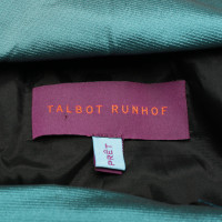 Talbot Runhof Kleid in Petrol