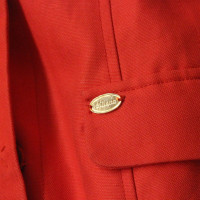 Ferre abito di lino in rosso