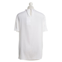 Hugo Boss Zijden blouse in het wit