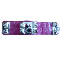 Hermès Bracelet Collier de chien d'alligator