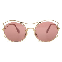 Miu Miu Sonnenbrille in Rosé