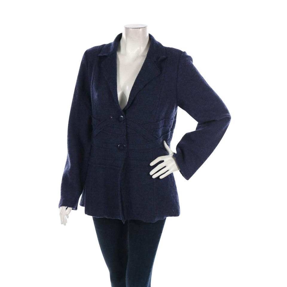 Cynthia Rowley Blazer en Laine en Bleu