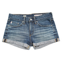 Adriano Goldschmied Short en Coton en Bleu