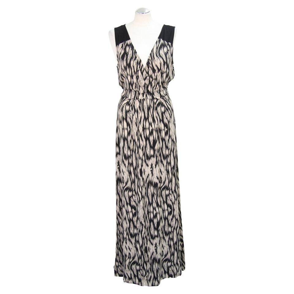 Hobbs Long dress with pattern