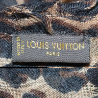 Louis Vuitton Leopard Stola cashmere / seta