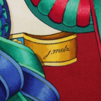 Hermès Foulard en soie avec un arc motif