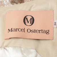 Marcel Ostertag Kleid mit Pailletten 