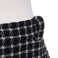 Versace skirt with checked pattern
