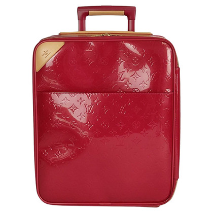 Louis Vuitton Pégase 45 aus Lackleder in Rot
