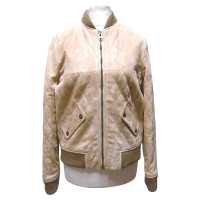 Chloé Jacket/Coat Leather in Cream