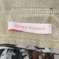 Matthew Williamson Gold colored skirt