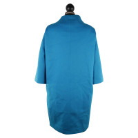 Versace Robe et manteau en turquoise