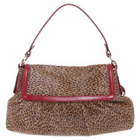 Fendi Handbag with leopard pattern