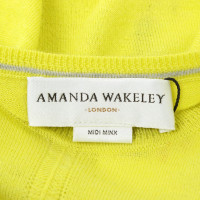 Amanda Wakeley Pull en cachemire jaune citron