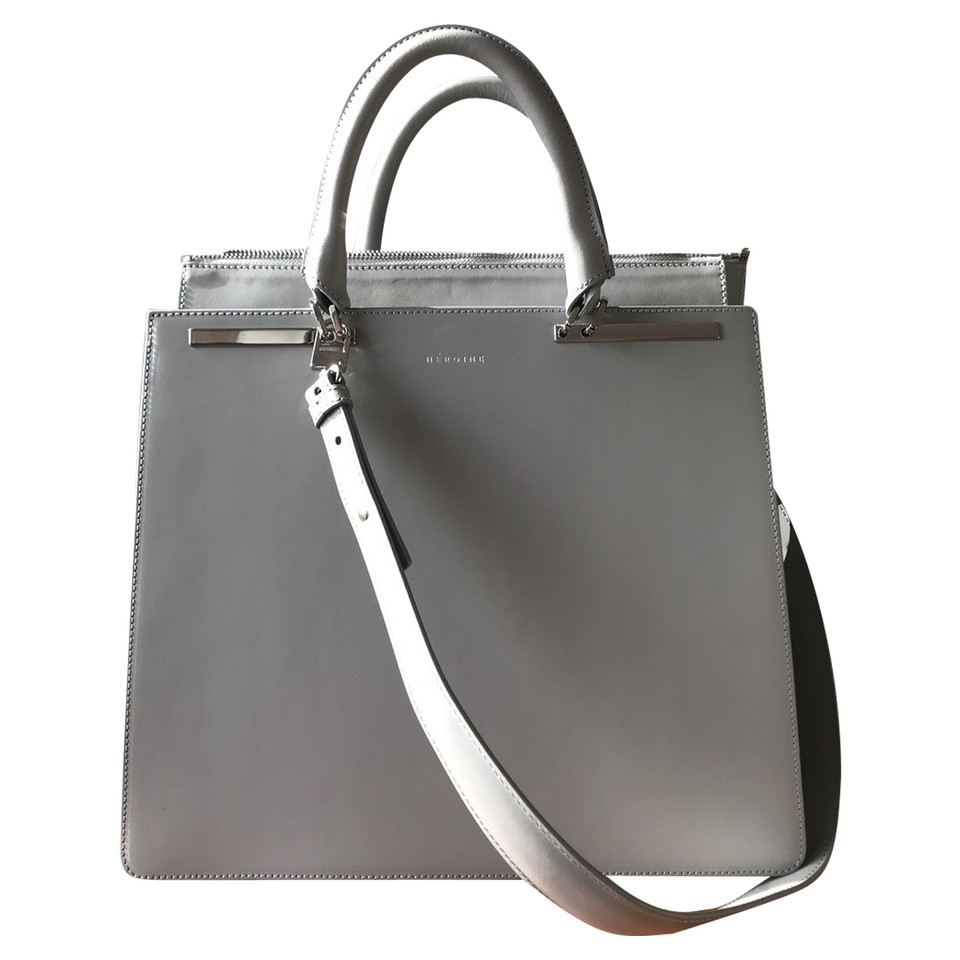 Maison Heroine Handbag Leather in Grey