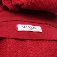 Max & Co Jas/Mantel Wol in Rood