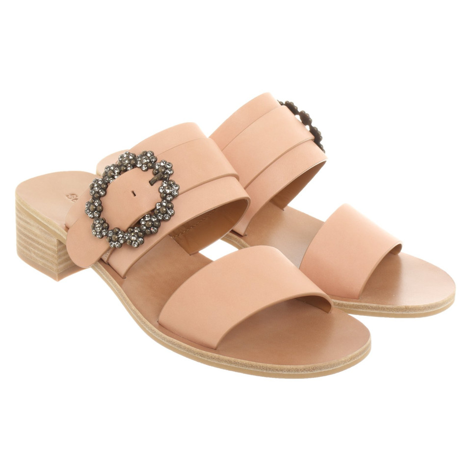 See By Chloé Sandals Leather in Nude