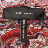 Isabel Marant Bluse mit Grafik-Muster Bunt 