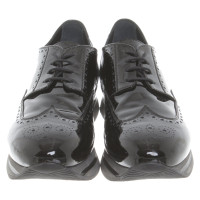 Hogan Chaussures à lacets plateforme noires