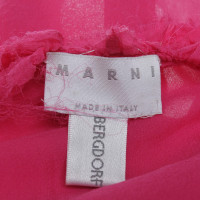 Marni Zijden blouse in roze