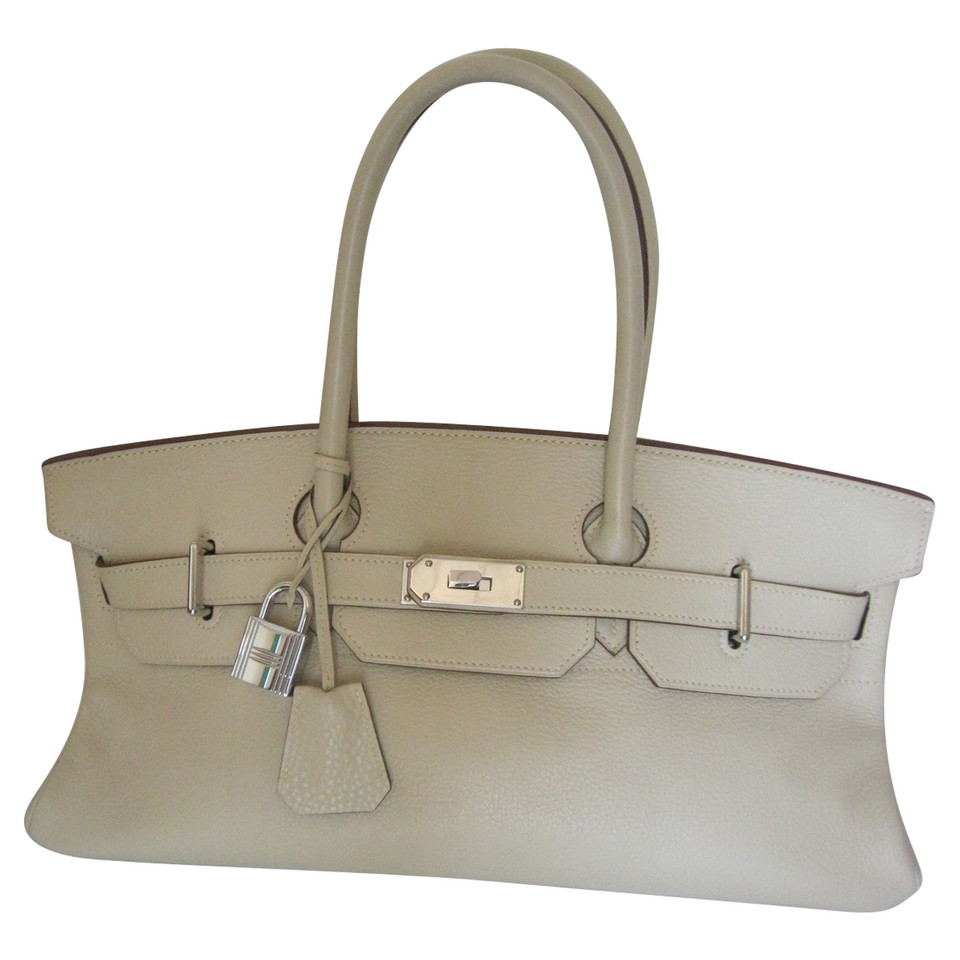 Hermès Birkin Bag 40 Leather in Cream