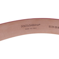 Dolce & Gabbana riem met logo-sluiting