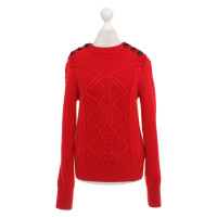 Isabel Marant Pull tricoté en rouge