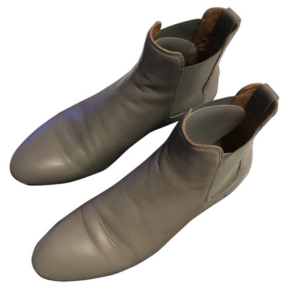 Jil Sander Ankle boots Leather in Taupe