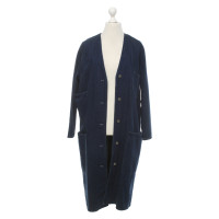 Cos Jacke/Mantel aus Baumwolle in Blau