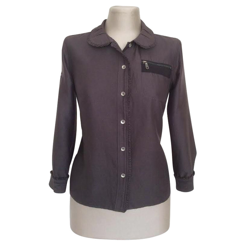 Mulberry Blouse met ruches