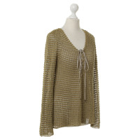 Marc Cain Knitted jumper with lacing