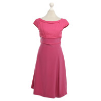Loewe zijden jurk in roze / paars