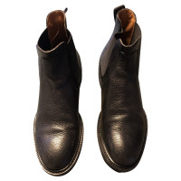 Doucal's Boots Leather in Black