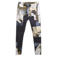Acne trousers with motif print